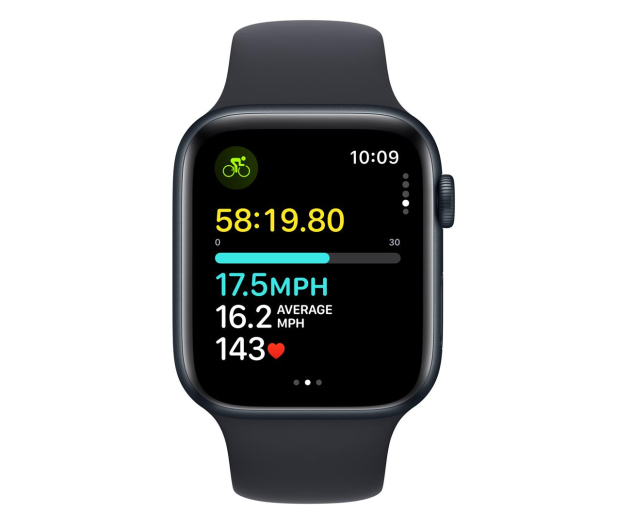 Apple Watch SE 2 44/Midnight Aluminum/Midnight Sport Band M/L GPS - 1180675 - zdjęcie 6